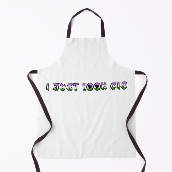 Item preview, I Just Look Cis Genderqueer LGBT+ Meme designed and sold by feardeargcrafts.