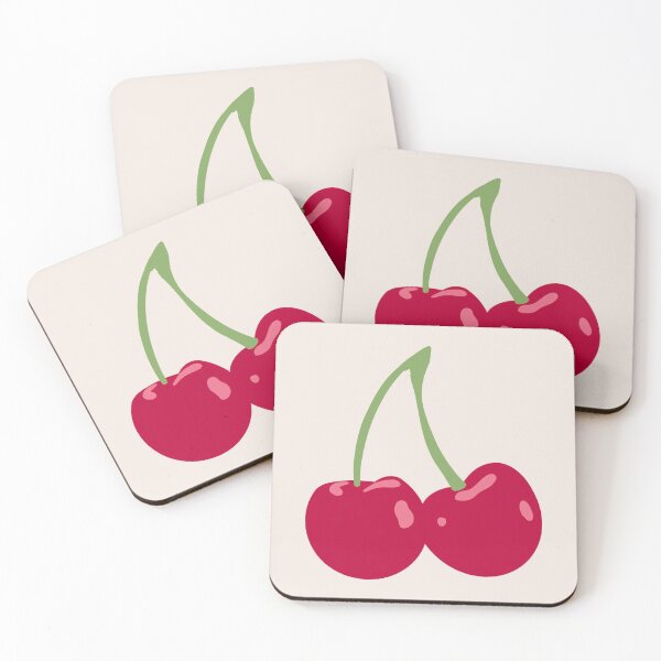 Item preview, Cherry sticker without leaves designed and sold by Ellen Balentine.
