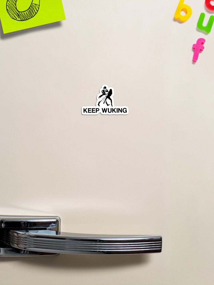 Keep Wuking - Keep Walking Pun Soca Shirts Sticker for Sale by