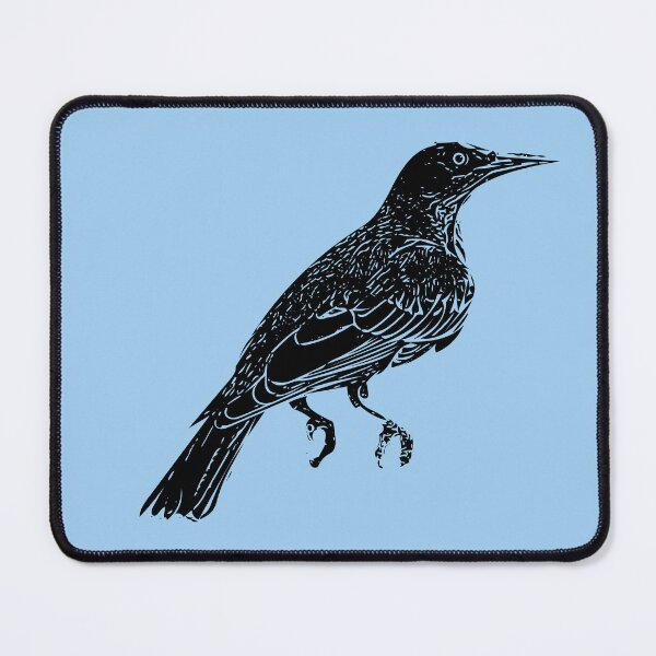 Item preview, Olive-backed Australian Oriole Black Design designed and sold by designsasstultd.