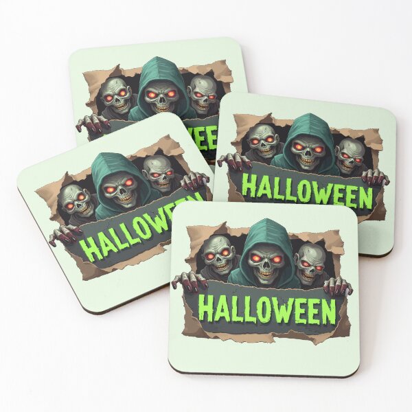Item preview, Zombies on Halloween Night designed and sold by TaruHonu.