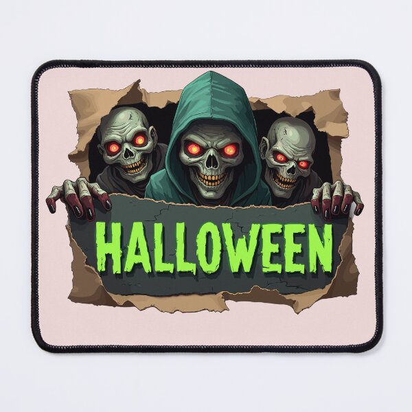 Item preview, Zombies on Halloween Night designed and sold by TaruHonu.