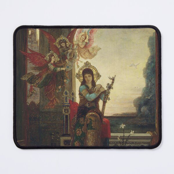 Item preview,  Sainte Cécile et les anges de la musique - Gustave Moreau (French, 1826-1898) designed and sold by Vintage Designs +.