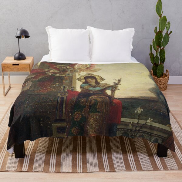 Item preview,  Sainte Cécile et les anges de la musique - Gustave Moreau (French, 1826-1898) designed and sold by Vintage Designs +.