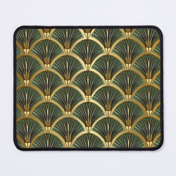 Item preview, Art Deco Green motif designed and sold by ClarkChris.