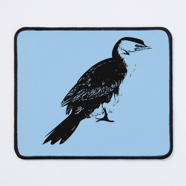 Item preview, Little Pied Cormorant Black Design  designed and sold by designsasstultd.