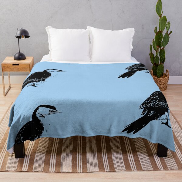 Item preview, Little Pied Cormorant Black Design  designed and sold by designsasstultd.