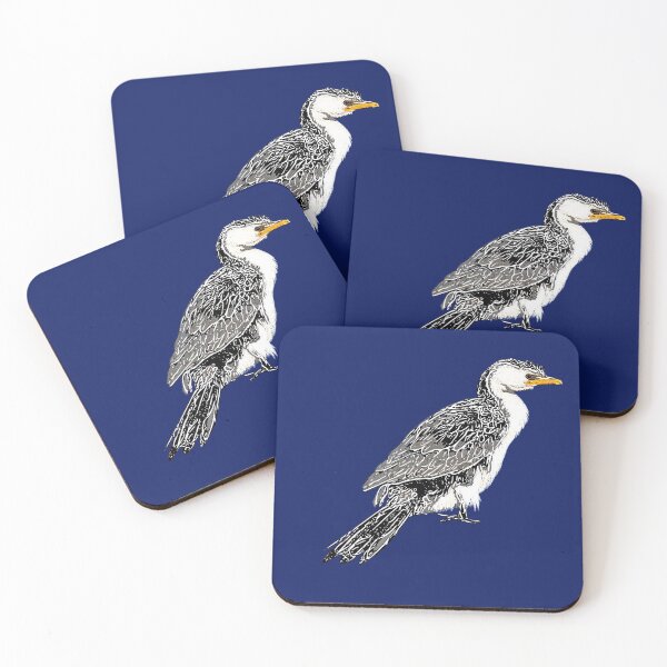 Item preview, Little Pied Cormorant White Alternate Design  designed and sold by designsasstultd.