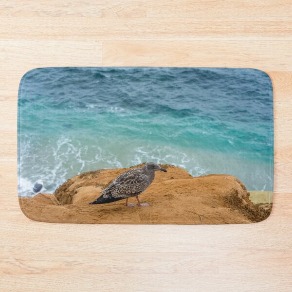 Item preview, Gray Gull with Blue Water designed and sold by SafariByMarisa.