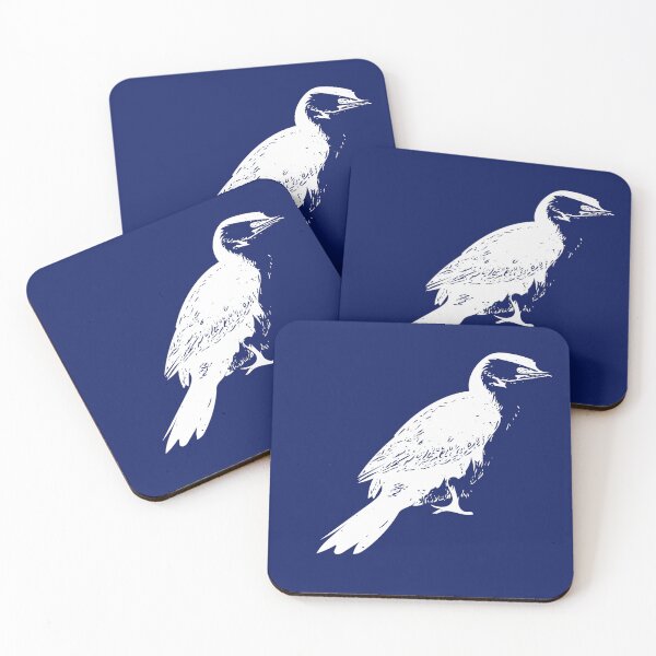 Item preview, Little Pied Cormorant White Design  designed and sold by designsasstultd.