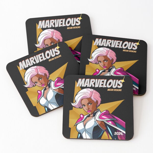 Item preview, Superhero Woman Marvelous 2024 Inspirational Pink Pixie Comic  designed and sold by Melan Designs.