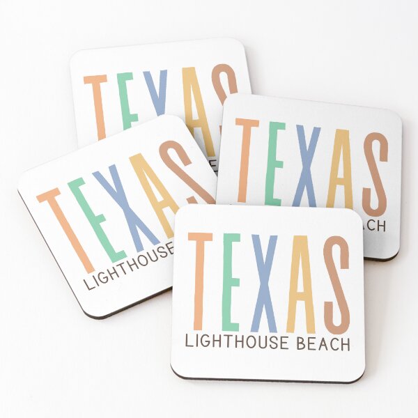 Item preview, Lighthouse Beach Texas (Sands) designed and sold by Whackadoodletee.