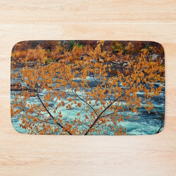 Item preview, Fall leaves by river designed and sold by Cblifeisgood.