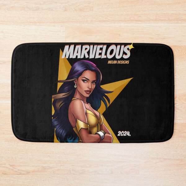 Item preview, Superhero Woman Marvelous 2024 Inspirational Yellow Diva Comic  designed and sold by Melan Designs.