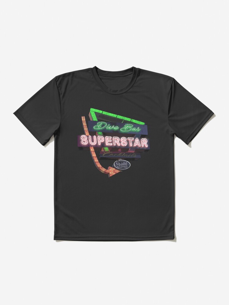 Thumbnail 2 of 7, Active T-Shirt, Dive Bar Superstar Distressed designed and sold by ricasso64.