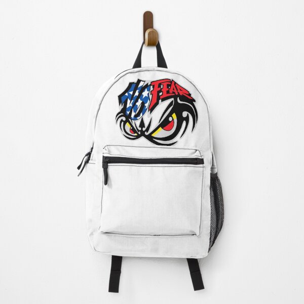 Item preview, no fear with angry eyes and american flag designed and sold by TYTOS-SHOP.