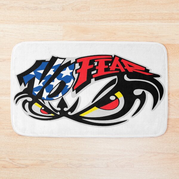 Item preview, no fear with angry eyes and american flag designed and sold by TYTOS-SHOP.