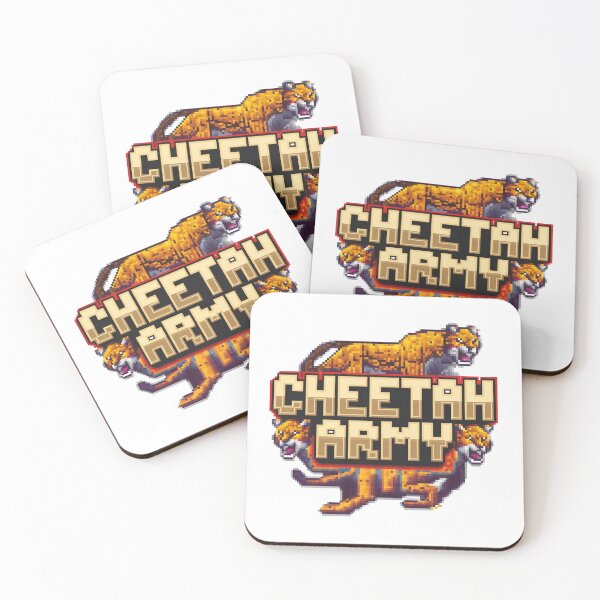 Item preview, Cheetah Army: Speed Demons designed and sold by 8bitdecalworld.