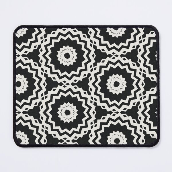 Item preview, Black And White Blast Abstract Pattern designed and sold by violet-hope.