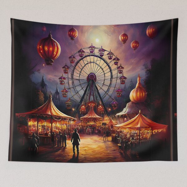 Item preview, Clowns Halloween Festival designed and sold by ArtistimoStudio.