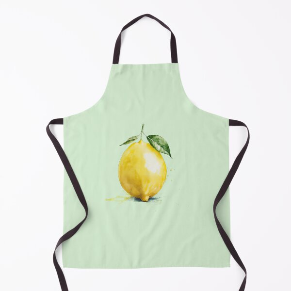 Item preview, Lemon vibes- yellow lemon with leaves designed and sold by jubileerose78.