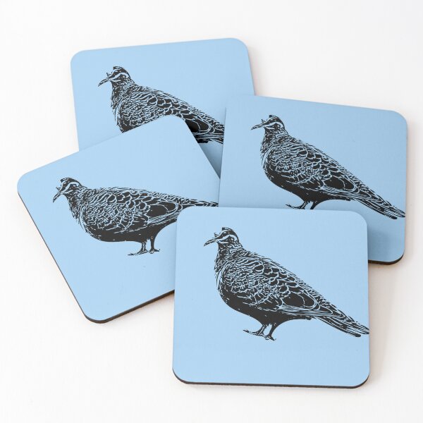 Item preview, Common Bronzewing Black Design  designed and sold by designsasstultd.