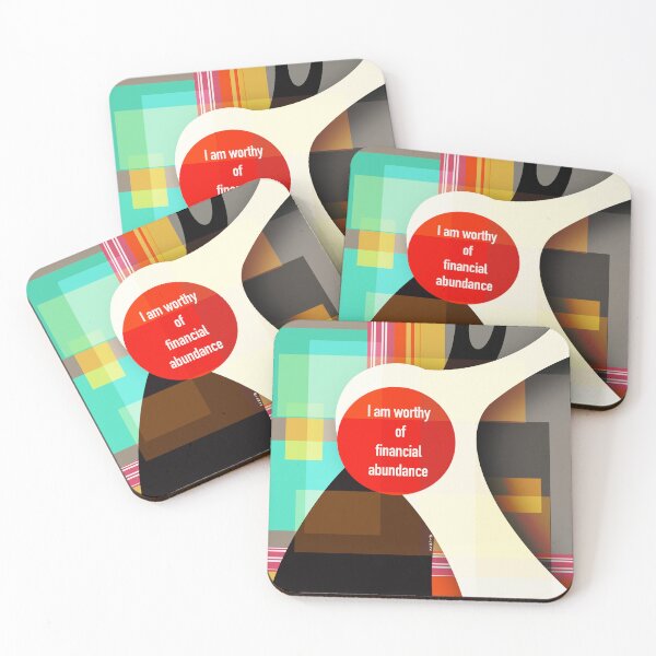 Item preview, I am worthy of financial abundance designed and sold by MiaNyxArt.