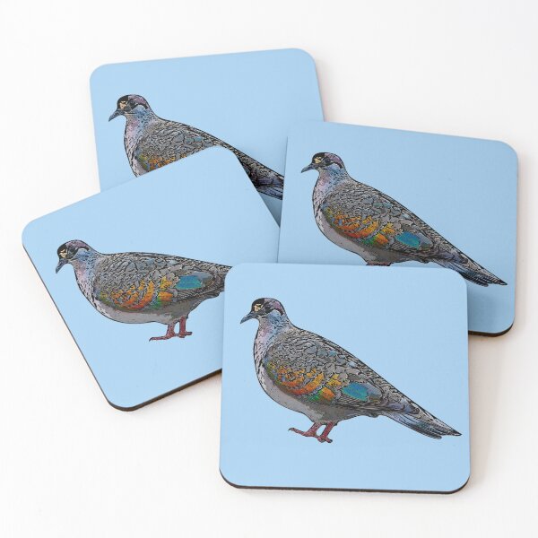 Item preview, Common Bronzewing Black Alternate Design  designed and sold by designsasstultd.