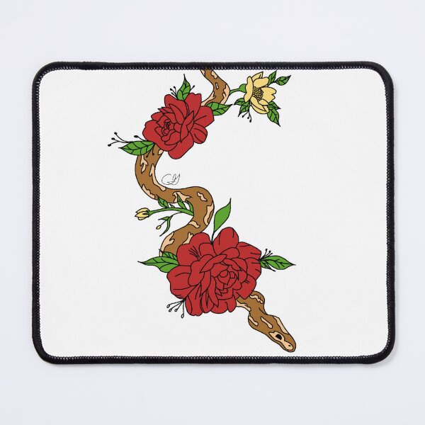 Item preview, Snake n’ Roses designed and sold by GraceMakes76.