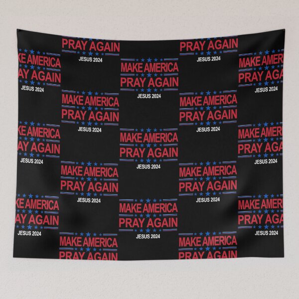 Item preview, Election 2024 - Make America Pray Again, Jesus 2024 designed and sold by AbideApparel.