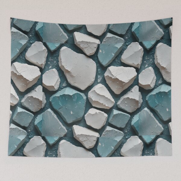 Item preview, Warm White Rough Grainy Stone Texture Background – Natural, Organic Surface designed and sold by hjian8219.