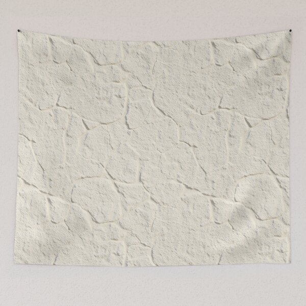 Item preview, Warm White Rough Grainy Stone Texture Background – Natural, Organic Surface designed and sold by hjian8219.