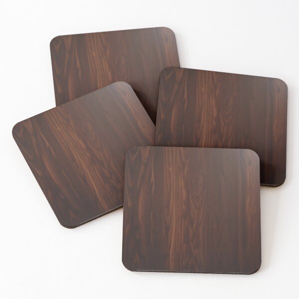 Item preview, Dark Brown Wooden Texture Background – Natural Wood Grain designed and sold by hjian8219.