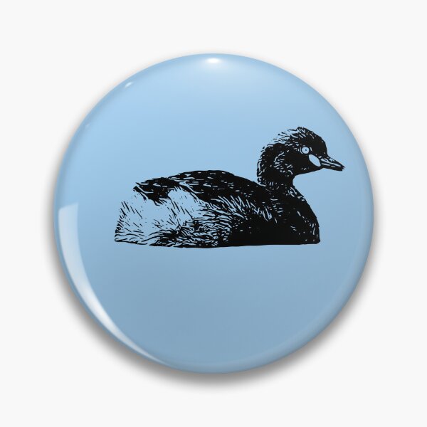 Item preview, Australasian Grebe Black Design  designed and sold by designsasstultd.
