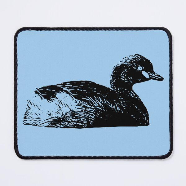 Item preview, Australasian Grebe Black Design  designed and sold by designsasstultd.