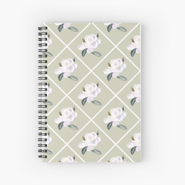 Item preview, Magnolia Painting Diagonal on Soft Khaki designed and sold by Art in My Loft.