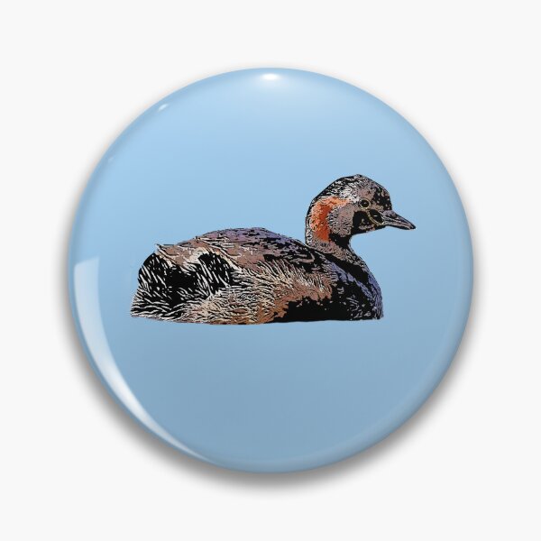 Item preview, Australasian Grebe Black Alternate Design  designed and sold by designsasstultd.