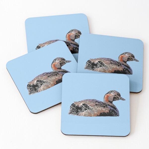 Item preview, Australasian Grebe Black Alternate Design  designed and sold by designsasstultd.
