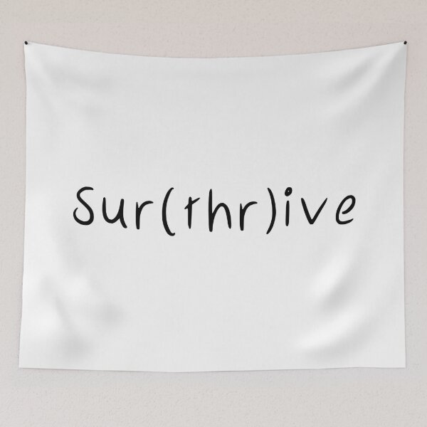 Item preview, Sur(thr)ive Handwritten designed and sold by Elle  Hazlett.