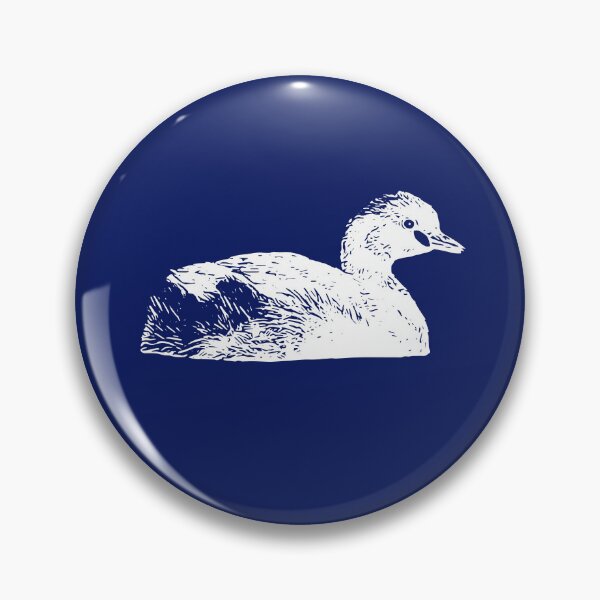 Item preview, Australasian Grebe White Design  designed and sold by designsasstultd.