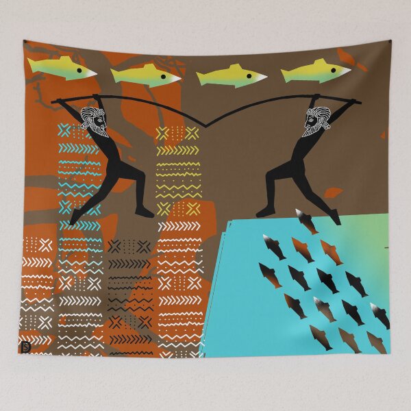 Item preview, Up Stream designed and sold by Darwin Stead Art Merch.