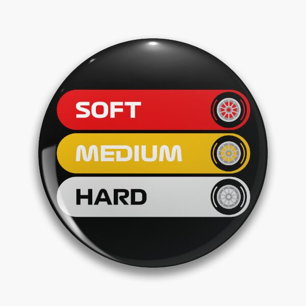 Item preview, SOFT, MEDIUM, HARD, F1 TIRES designed and sold by therockstuff.
