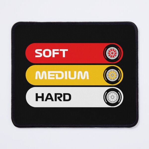Item preview, SOFT, MEDIUM, HARD, F1 TIRES designed and sold by therockstuff.