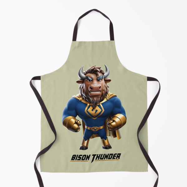 Item preview, Bison Thunder A Cool Superhero designed and sold by TheArtOfPat.