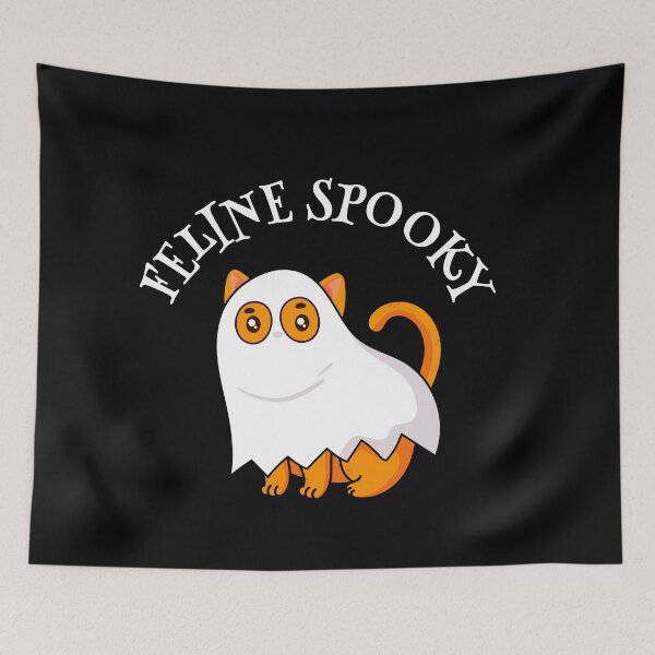 Item preview, Feline Spooky - Halloween cat designed and sold by messy-nessie.