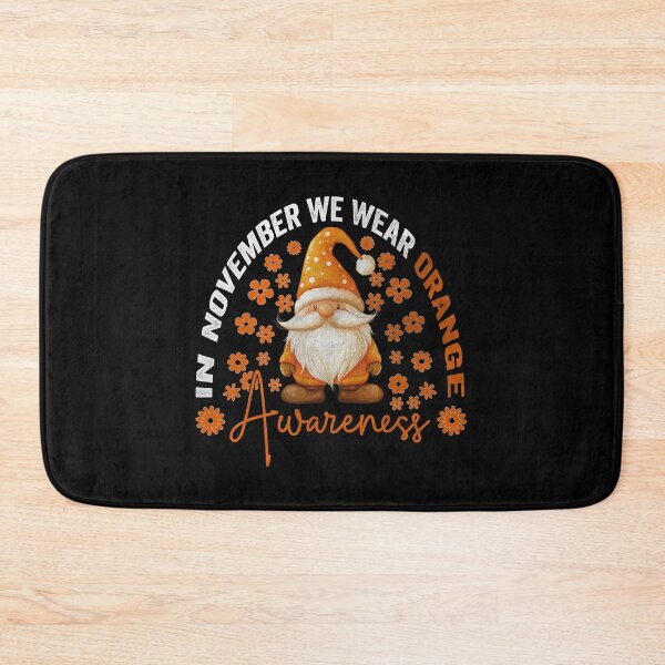 Item preview, November Orange OPPD Awareness Gnome Halloween Autumn designed and sold by MCreativeStore.
