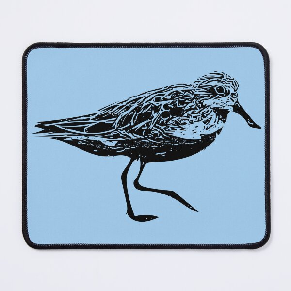 Item preview, Spoon-billed Sandpiper Black Design  designed and sold by designsasstultd.