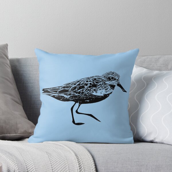 Item preview, Spoon-billed Sandpiper Black Design  designed and sold by designsasstultd.