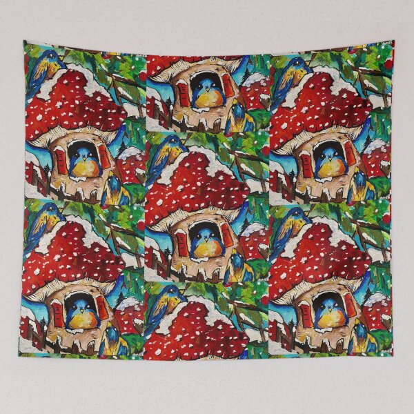 Item preview, Chilly mushroom Birds  designed and sold by CrookedbyMS.