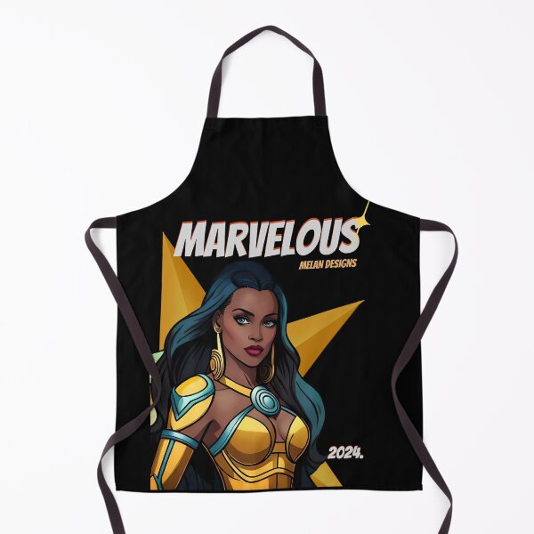 Item preview, Superhero Woman Marvelous 2024 Inspiration Yellow Suit Comic designed and sold by Melan Designs.